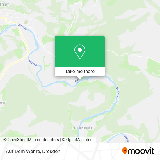 Карта Auf Dem Wehre