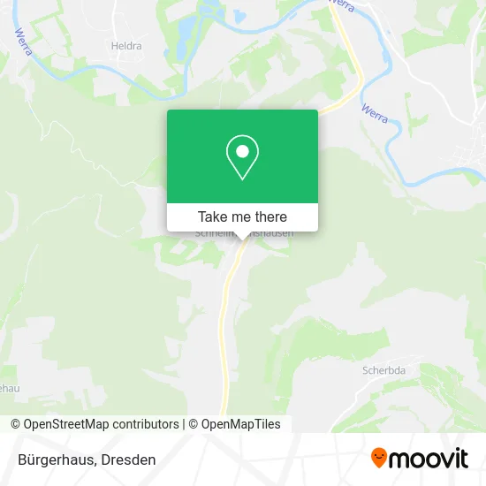 Карта Bürgerhaus