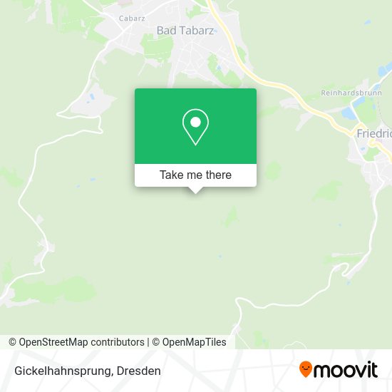 Карта Gickelhahnsprung