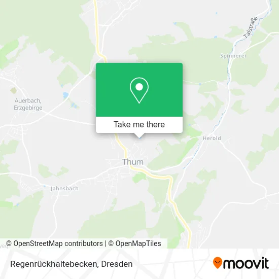 Карта Regenrückhaltebecken