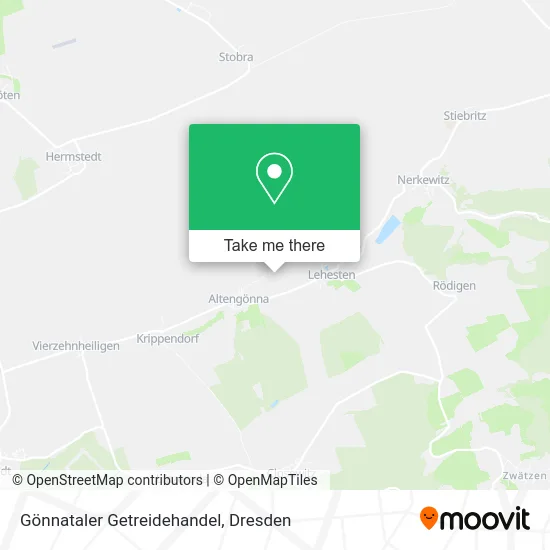 Карта Gönnataler Getreidehandel