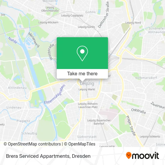 Карта Brera Serviced Appartments
