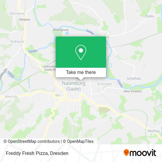 Карта Freddy Fresh Pizza
