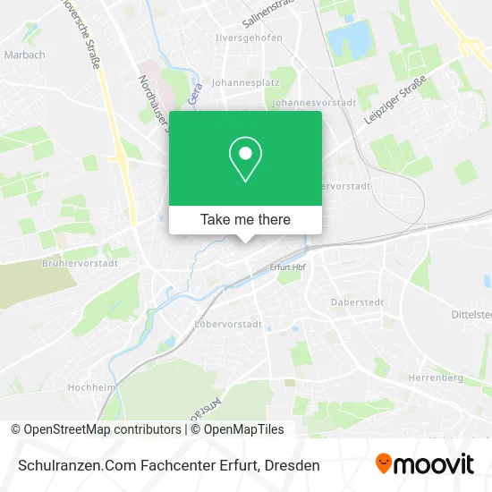 Schulranzen.Com Fachcenter Erfurt map