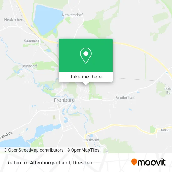 Карта Reiten Im Altenburger Land