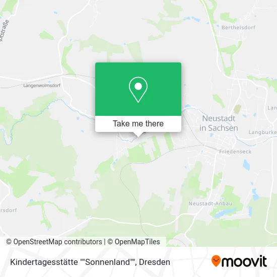 Карта Kindertagesstätte ""Sonnenland""