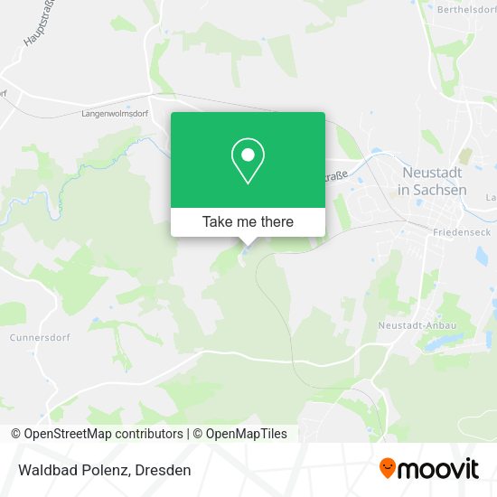 Карта Waldbad Polenz