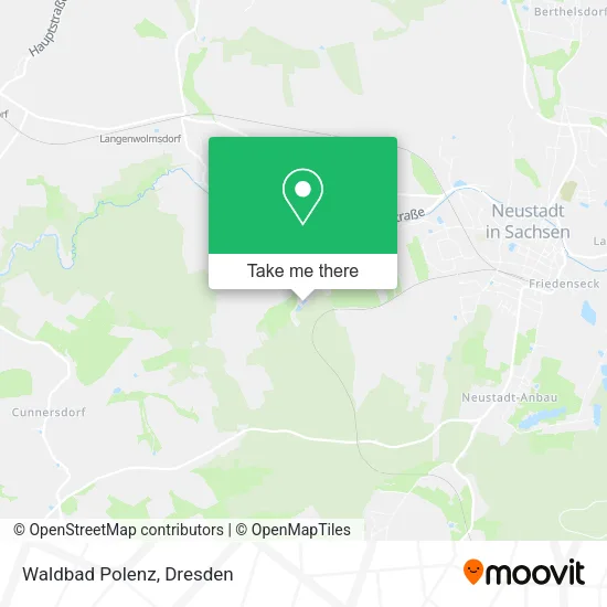 Карта Waldbad Polenz