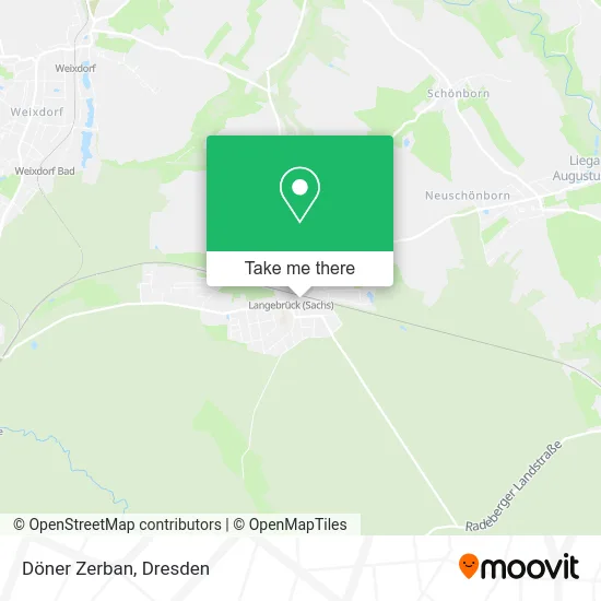 Карта Döner Zerban