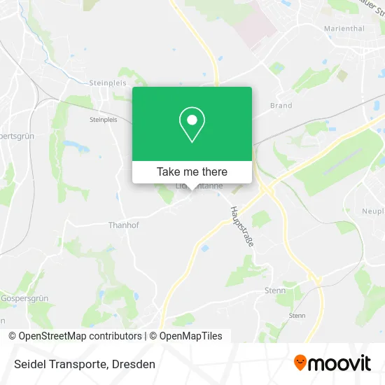 Карта Seidel Transporte