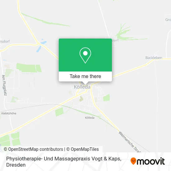 Карта Physiotherapie- Und Massagepraxis Vogt & Kaps