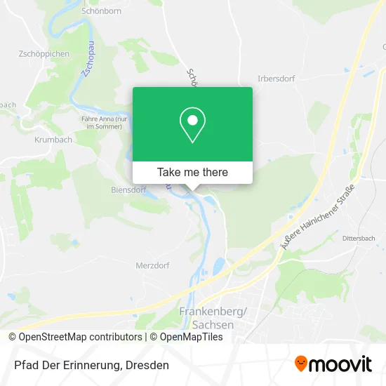 Карта Pfad Der Erinnerung