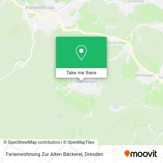 Карта Ferienwohnung Zur Alten Bäckerei
