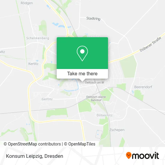 Карта Konsum Leipzig