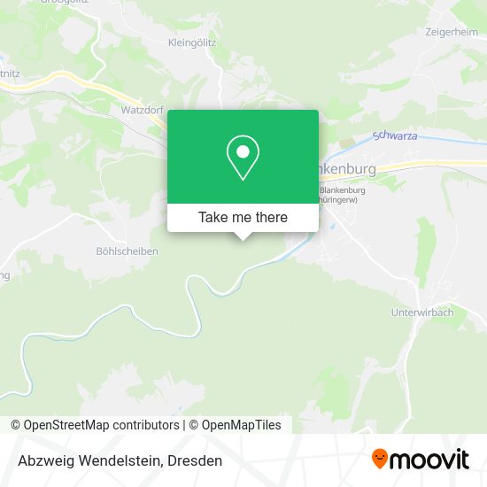 Карта Abzweig Wendelstein