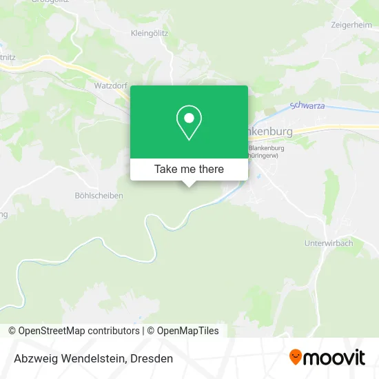 Карта Abzweig Wendelstein
