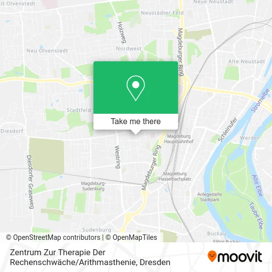 Карта Zentrum Zur Therapie Der Rechenschwäche / Arithmasthenie