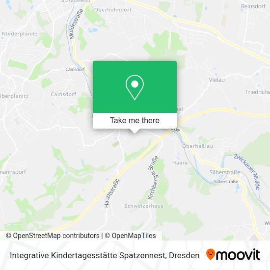 Карта Integrative Kindertagesstätte Spatzennest