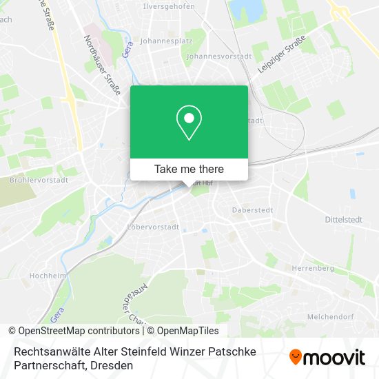 Карта Rechtsanwälte Alter Steinfeld Winzer Patschke Partnerschaft