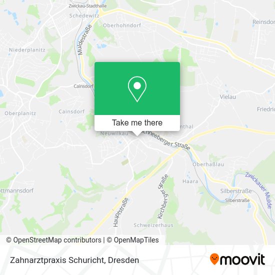 Карта Zahnarztpraxis Schuricht