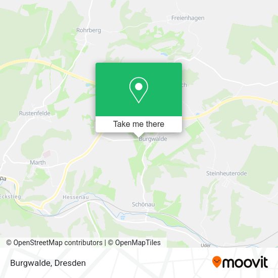 Карта Burgwalde