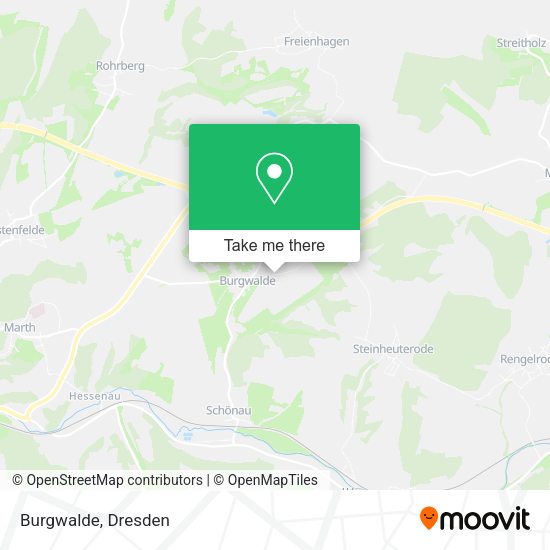 Карта Burgwalde