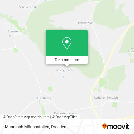 Mundloch Mönchstollen map