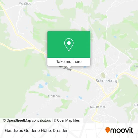 Карта Gasthaus Goldene Höhe