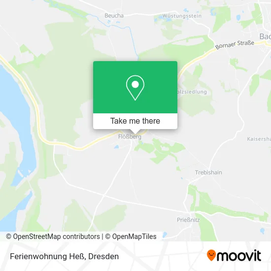 Карта Ferienwohnung Heß