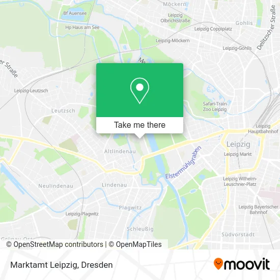 Карта Marktamt Leipzig