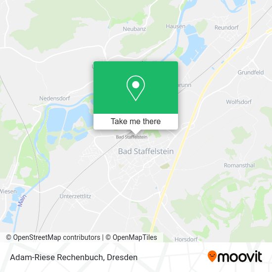 Карта Adam-Riese Rechenbuch