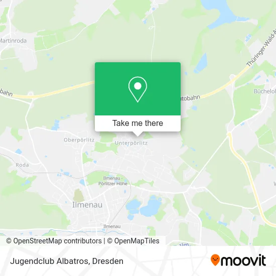 Карта Jugendclub Albatros