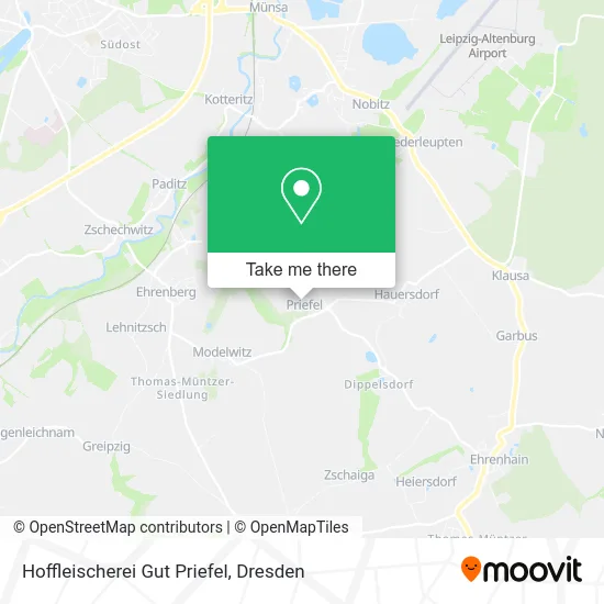 Карта Hoffleischerei Gut Priefel