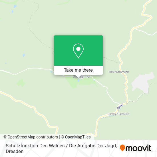 Карта Schutzfunktion Des Waldes / Die Aufgabe Der Jagd