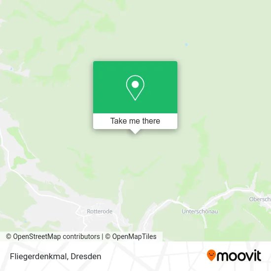 Карта Fliegerdenkmal