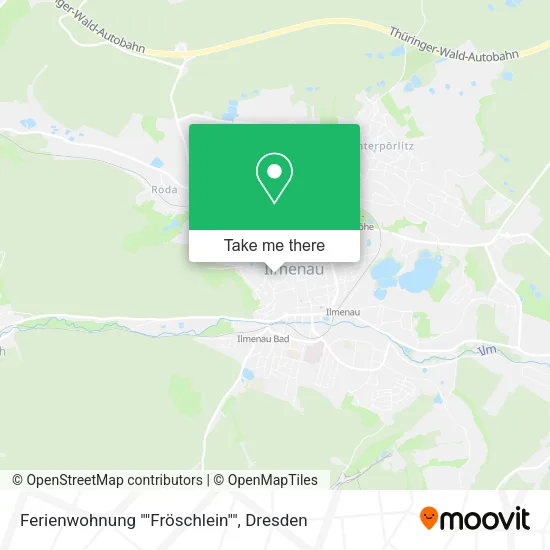 Карта Ferienwohnung ""Fröschlein""