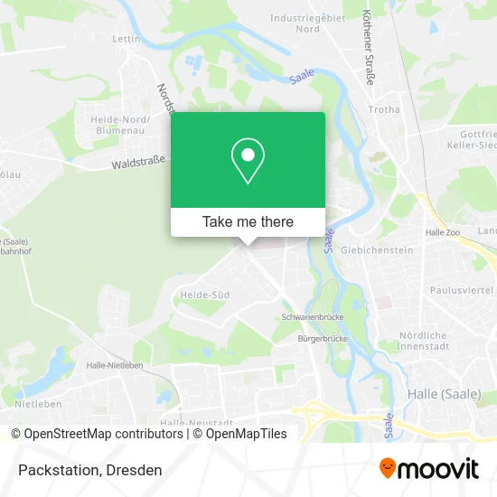 Карта Packstation