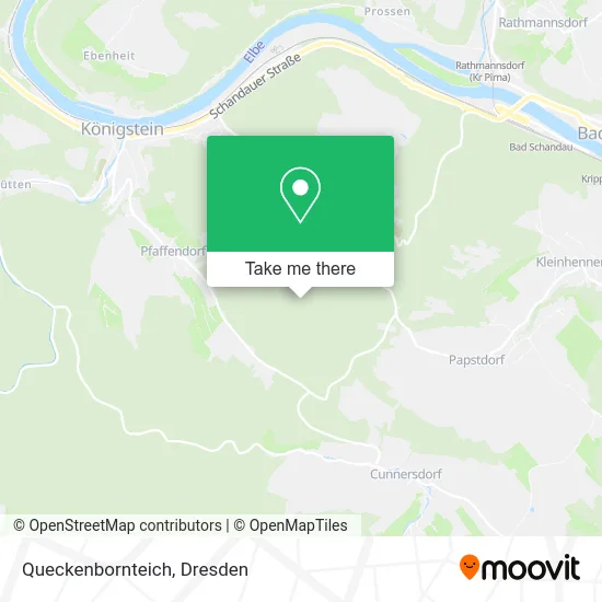 Карта Queckenbornteich