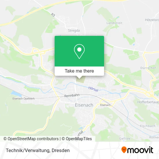 Карта Technik/Verwaltung
