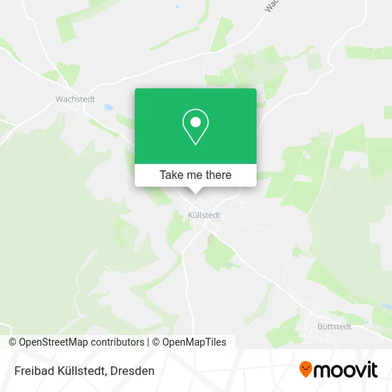 Карта Freibad Küllstedt