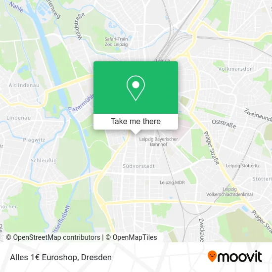 Карта Alles 1€ Euroshop