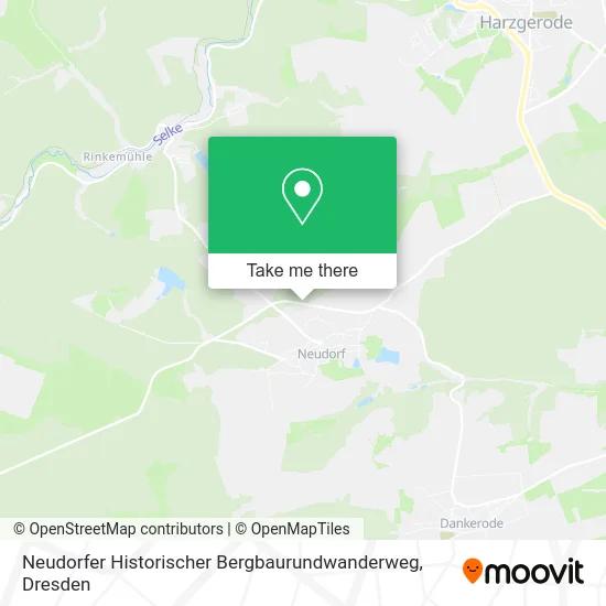 Карта Neudorfer Historischer Bergbaurundwanderweg