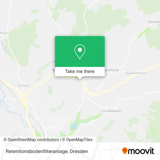 Карта Retentionsbodenfilteranlage