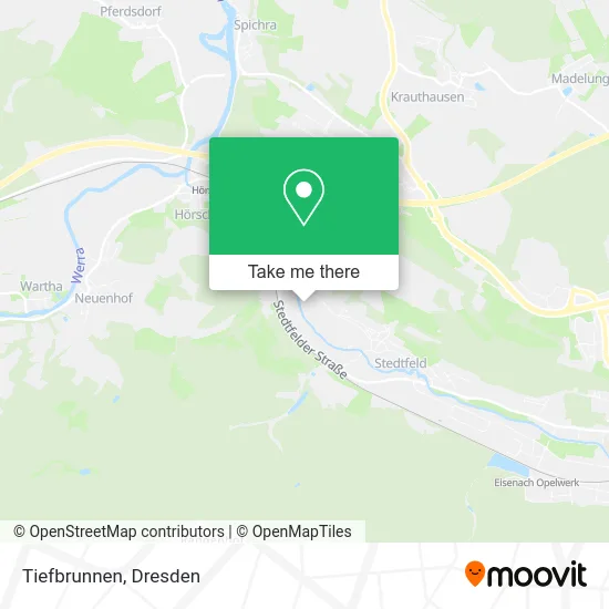 Карта Tiefbrunnen