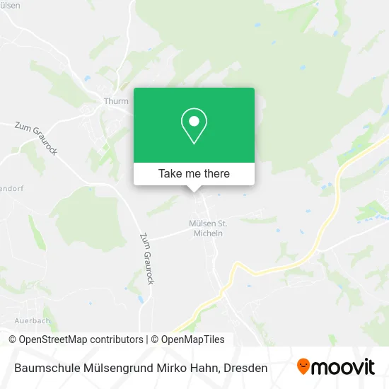 Карта Baumschule Mülsengrund Mirko Hahn