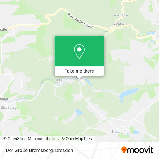 Карта Der Große Bremsberg