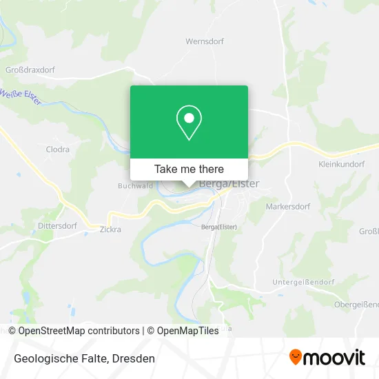 Карта Geologische Falte