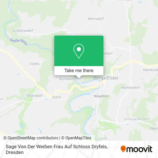 Карта Sage Von Der Weißen Frau Auf Schloss Dryfels