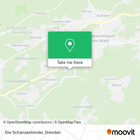 Карта Die Schanzenbinder