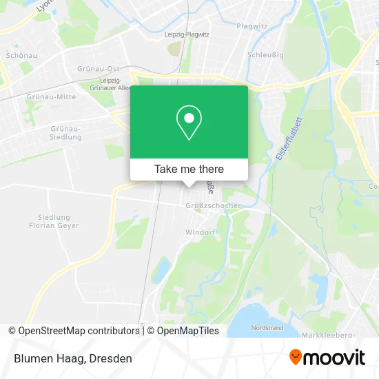 Карта Blumen Haag